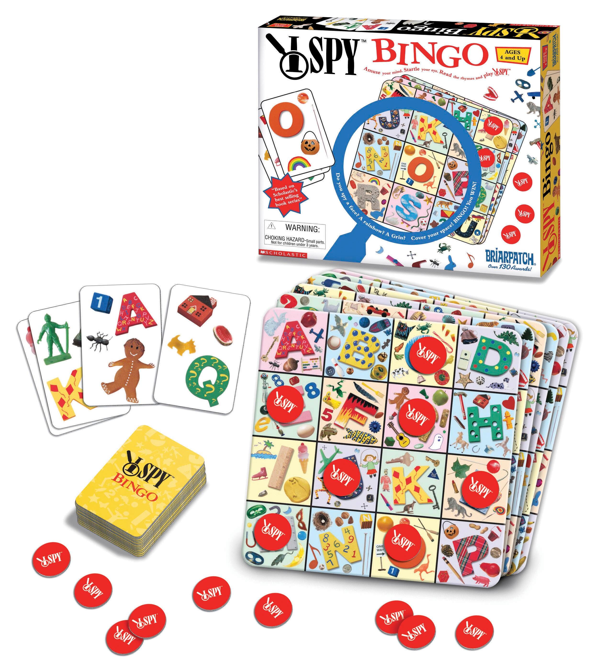 Briar Patch I Spy Bingo Game, Ages 4 and Up 077486